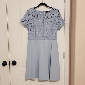 Ivanka Trump A-line lace/crochet dress, sz 10